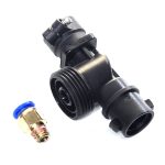 پایه خروجی مغزی نازل تی جت همراه با فیتینگ