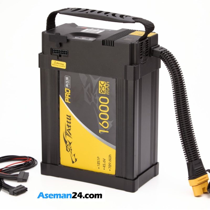 باتری Tattu Pro پهپاد سمپاش 12S 16000mAh