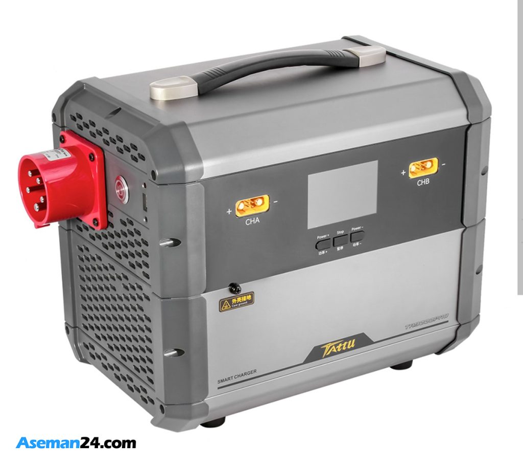 شارژر TA9000 شارژر جدید Tattu با قدرت 9000 وات دو کاناله