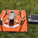 پد فرود پهپاد مربعی نارنجی | Drone Landing Pad Square Orange